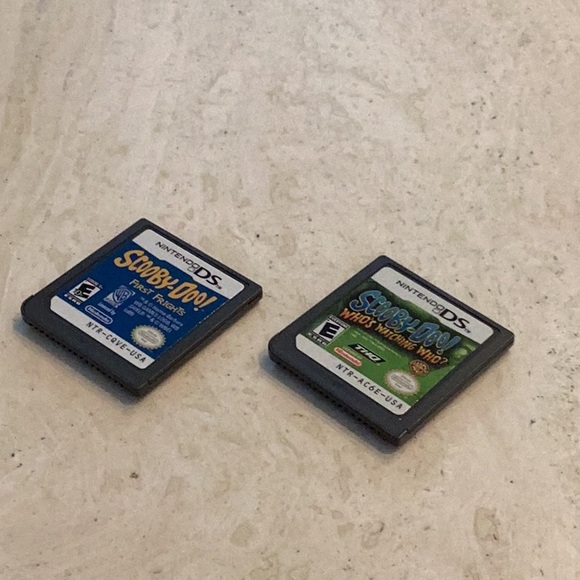 Scooby-Doo First Frights Nintendo DS Game & Who’s Watching Who Nintendo DS Games - Picture 8 of 11